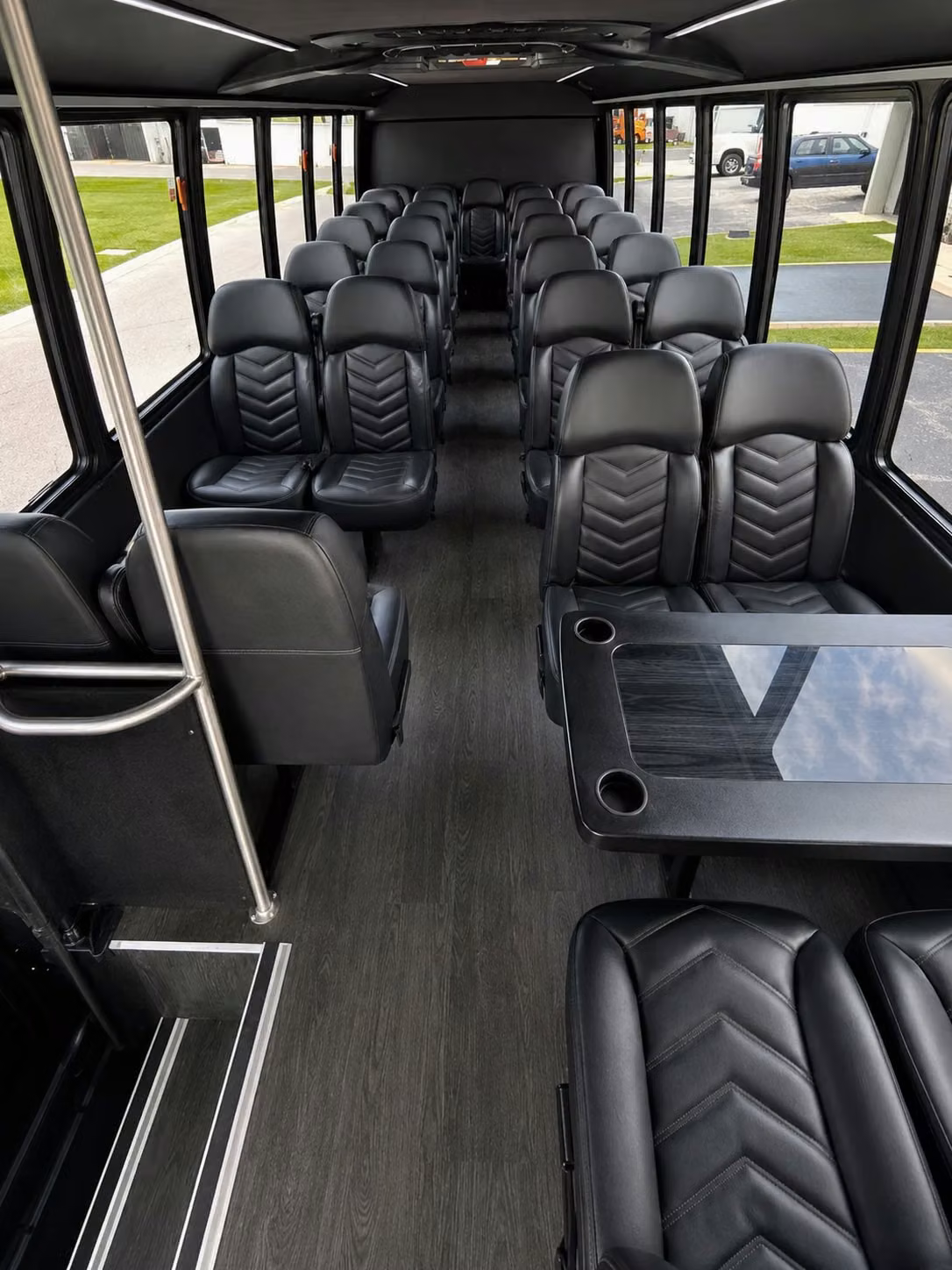 20 passenger minibus inside