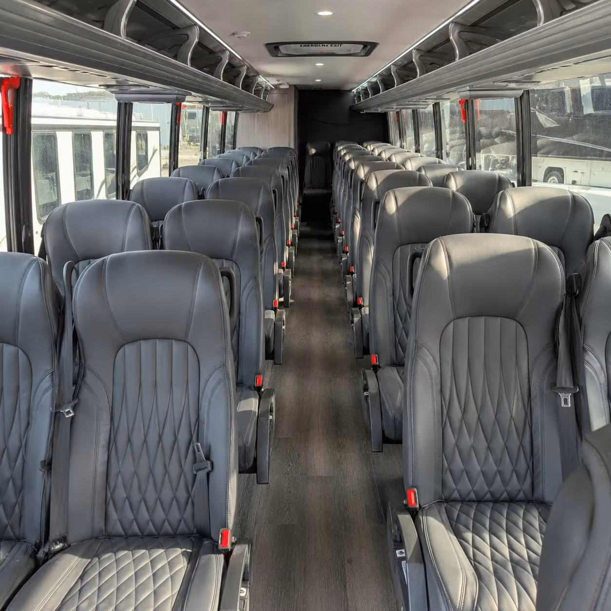 35 passenger minibus inside