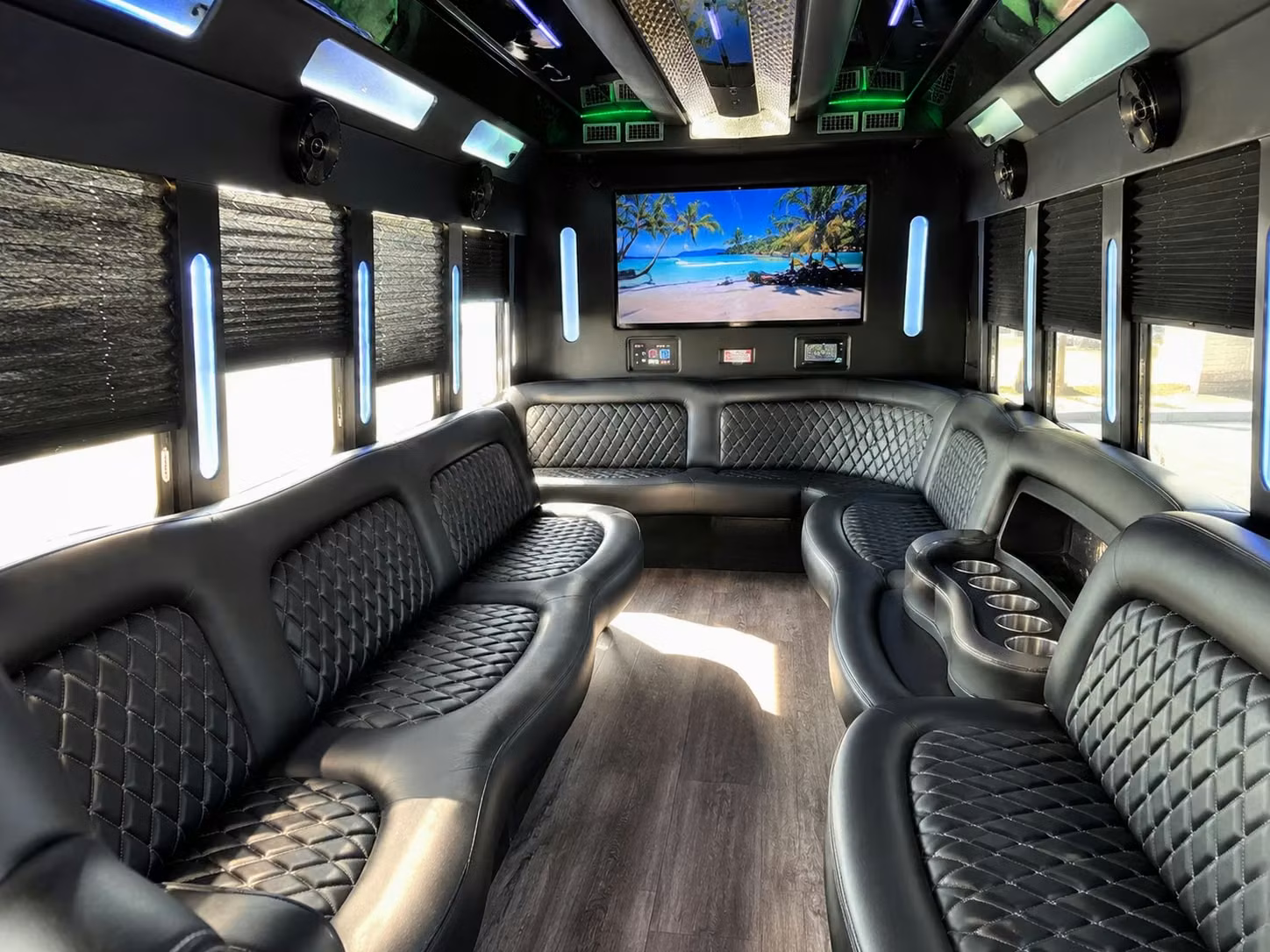 beaumont party bus rental