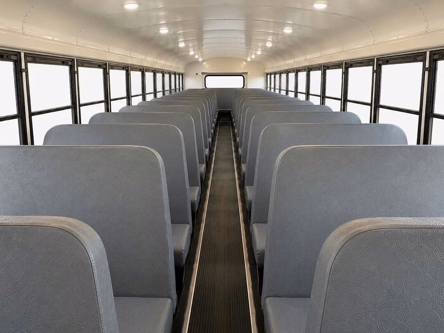school bus interior