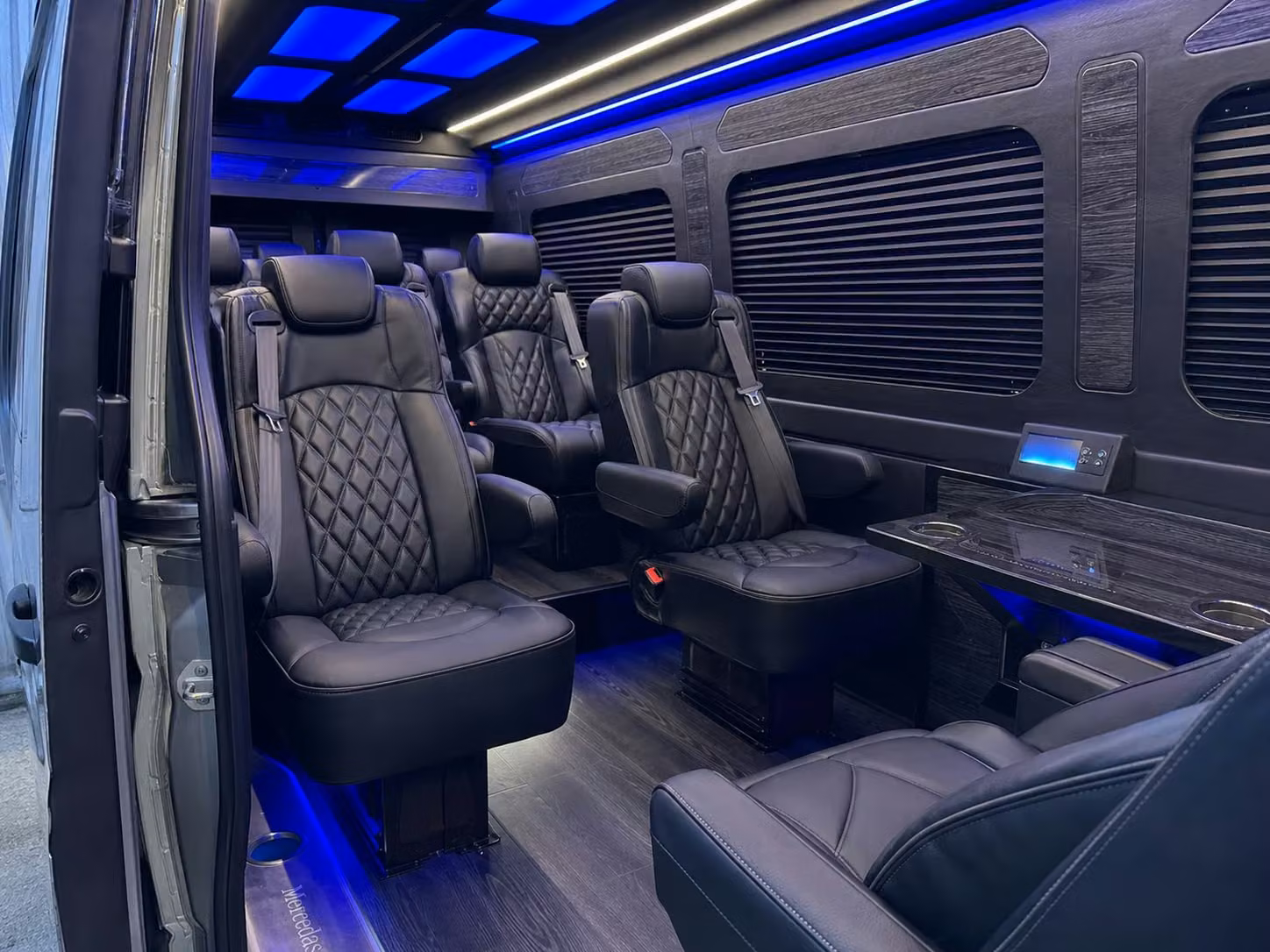 sprinter van transportation for groups and events across beaumont